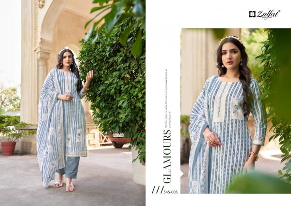 Zulfat Farhana Vol 5 Cotton Printed Dress Material Collection